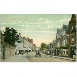 carte postale ancienne LONDON LONDRES. Road East Prinstead 1906