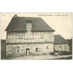 carte postale ancienne 14 TERDOUET TORDOUET. Le Manoir animation