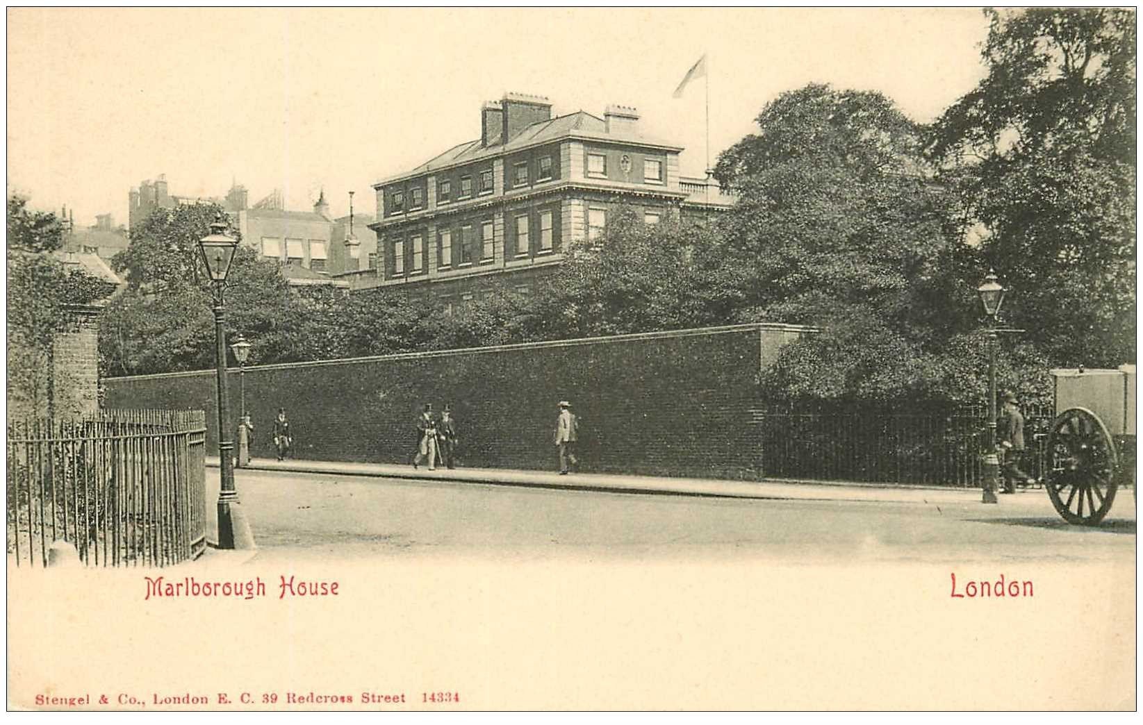 carte postale ancienne LONDON. Marlborough House