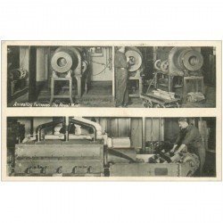 carte postale ancienne LONDON. The Royal Mint. Annealing Furnaces