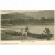 carte postale ancienne PAYS DE GALLES. Pointers at the Ferry . Chiens de Chasse