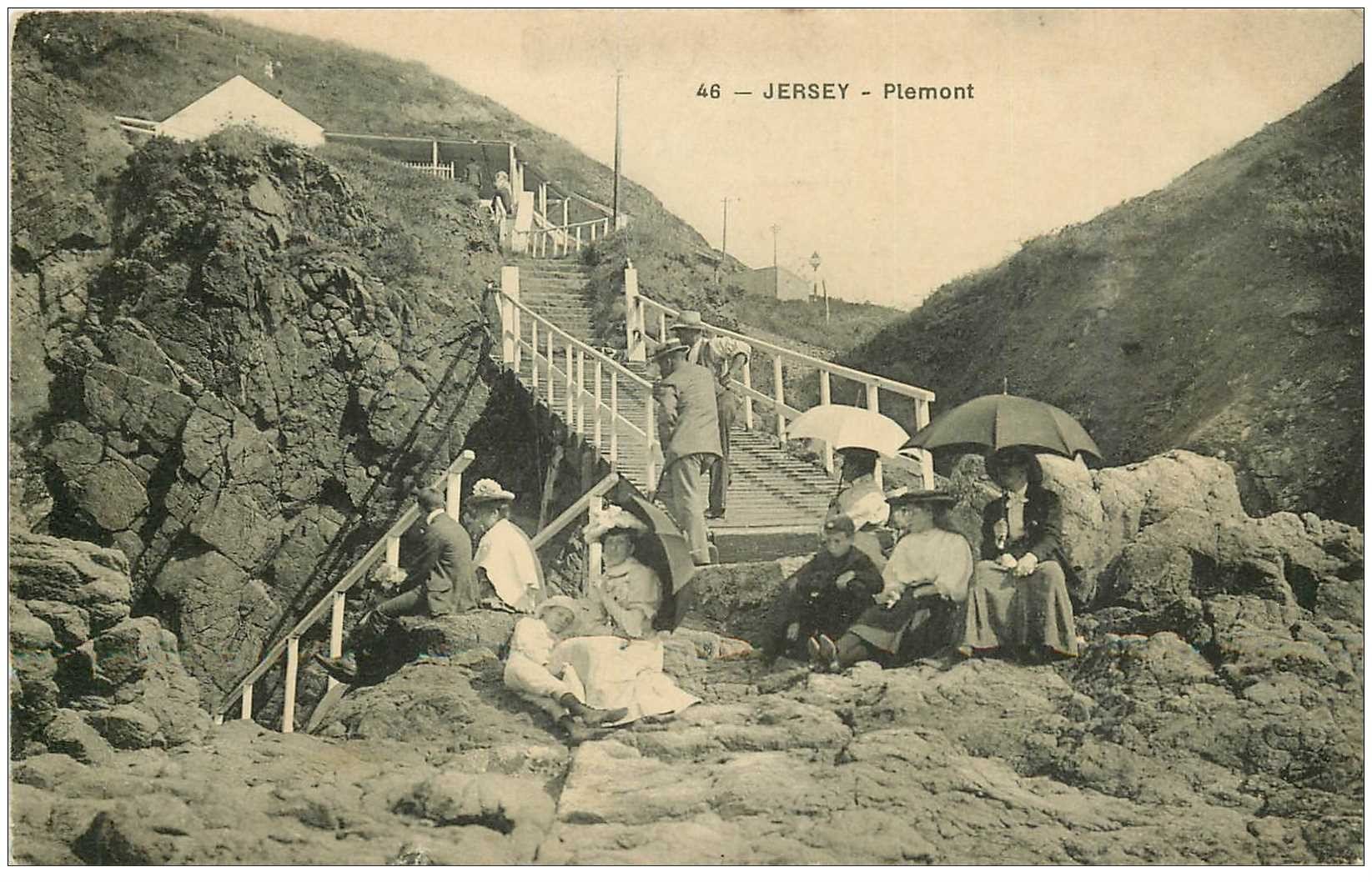 ROYAUME UNI. Jersey. Plemont 1909