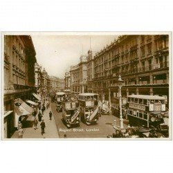carte postale ancienne ROYAUME UNI. London. Regent Street