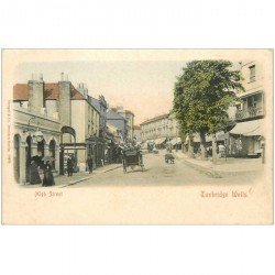 carte postale ancienne ROYAUME UNI. Tunbridge Wells. High Street