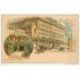 carte postale ancienne ROYAUME-UNI. London Londres. First Avenue Hotel. Entrance Hall 1908