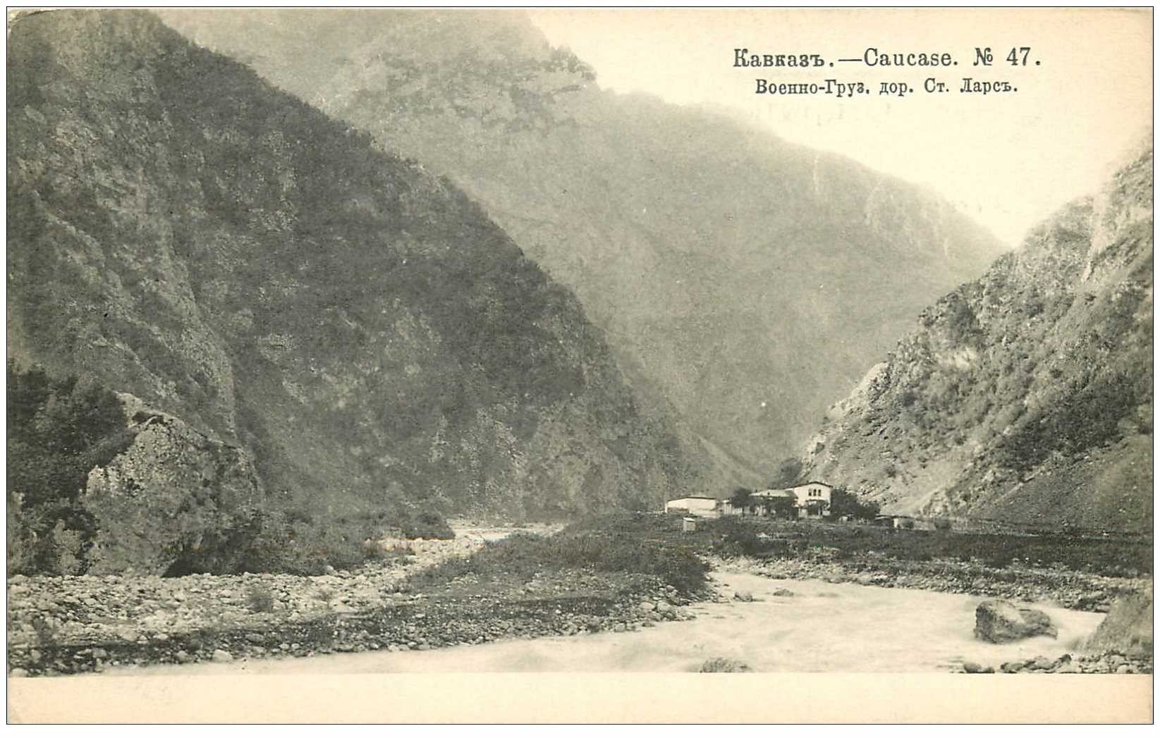 carte postale ancienne RUSSIE. Caucase