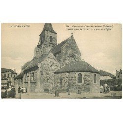 carte postale ancienne 14 THURY-HARCOURT. Abside de l'Eglise