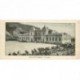 carte postale ancienne RUSSIE. Niji Novgorod. La Gare. Carte miniature 14 x 7 cm timbre Ruche Moderne prime 0.20