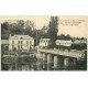 carte postale ancienne 14 THURY-HARCOURT. Le Pont et Saint-Benin 1917
