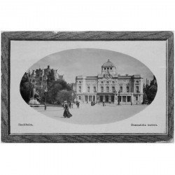 SUEDE. Stockholm. Dramatiska Teatern 1918