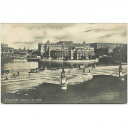 SUEDE. Stockholm. Riksbanken och Vasabron