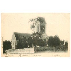 carte postale ancienne 14 TILLY. Eglise 1904