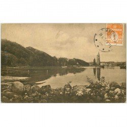 carte postale ancienne DANEMARK. 1921 Agtrupvig ved Kolding Fjord Eneret