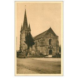 carte postale ancienne 14 TOUQUES. Eglise Saint-Thomas et Cimetière