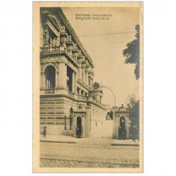 carte postale ancienne SERBIE. Belgrade. Palais rue du Roi