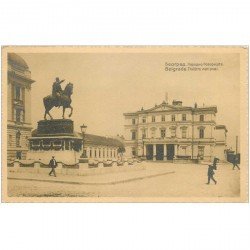 carte postale ancienne SERBIE. Belgrade. Thétre