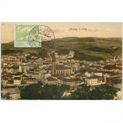 carte postale ancienne TCHEQUIE. Aussig a. Elbe 1920