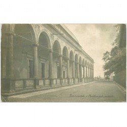 carte postale ancienne TCHEQUIE. Lethradek u Chotkovychsadesh. photo carte postale 1921 bords dentelés