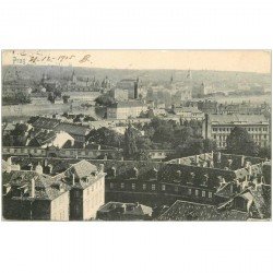 carte postale ancienne TCHEQUIE. Praha Prague Prag. 1905