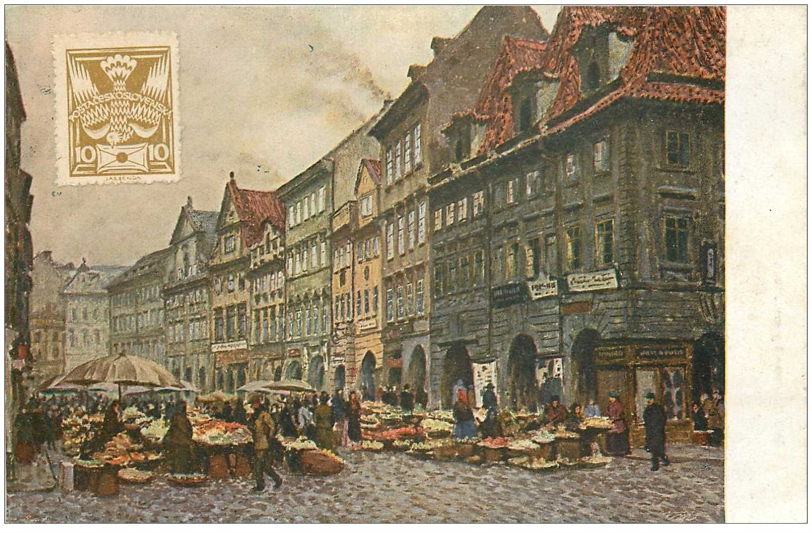 Carte Postale Ancienne PRAGUE ,PRAHA