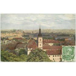 carte postale ancienne TCHEQUIE. Praha Prague. Pohled na Stare mesto 1911