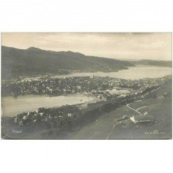 carte postale ancienne NORVEGE. Bergen 1927 Photo carte postale