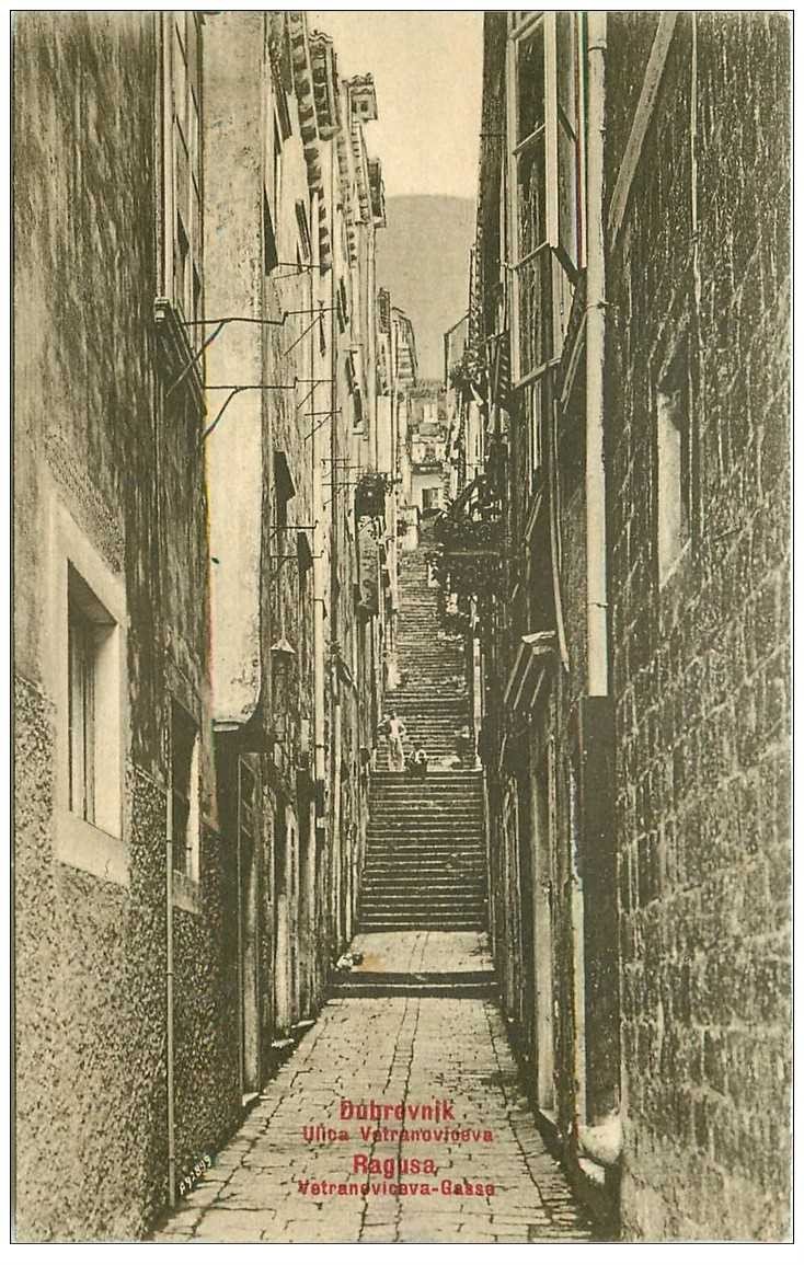 carte postale ancienne CROATIE. Dubrovnik. Ragusa