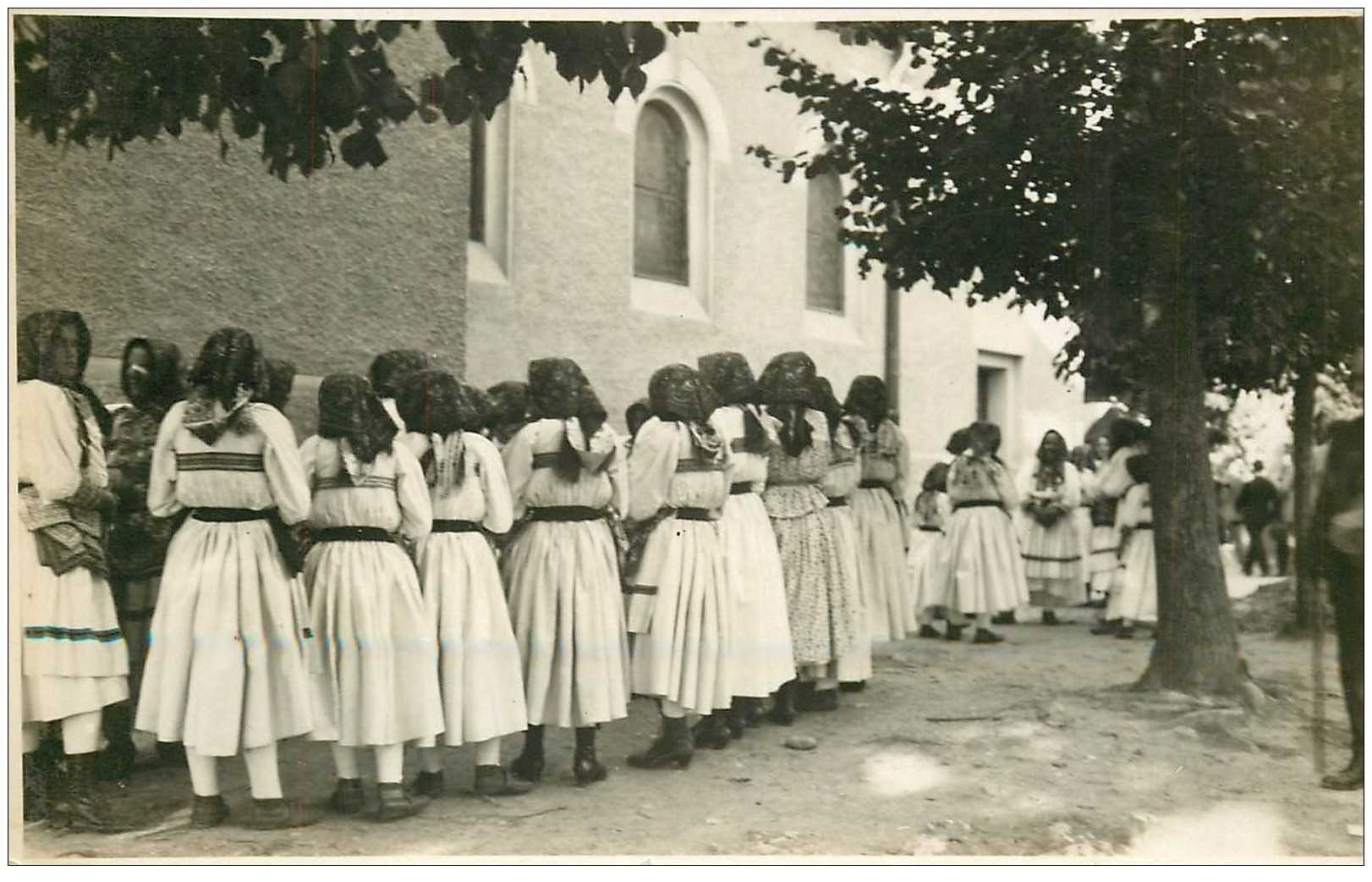 CROATIE. Sesline. Photographie carte postale