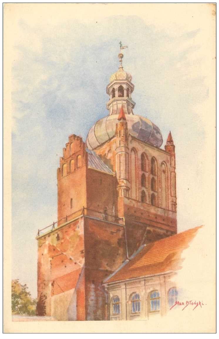 POLOGNE POLAND. Cathedral Belfry Voyevodie de Varsovie