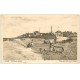 carte postale ancienne 14 VER-SUR-MER. La Plage 1937