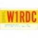 carte postale ancienne CARTE RADIO QSL. Holyoke U.S.A 1972