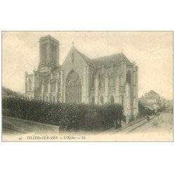 carte postale ancienne 14 VILLERS-SUR-MER. Eglise 1907