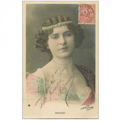 carte postale ancienne NADAR. Comédienne Spectacle et Thétre. Dorian 1905