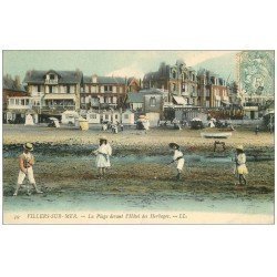 carte postale ancienne 14 VILLERS-SUR-MER. Jeu de Croquet Hôtel des Herbages