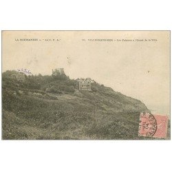 carte postale ancienne 14 VILLERS-SUR-MER. Les Falaises 1904