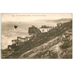 carte postale ancienne 14 VILLERS-SUR-MER. Les Falaises 1930
