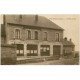 carte postale ancienne 02 SAINTE-CROIX. Hôtel Sollier 1931. Café Billard Epicerie Restaurant