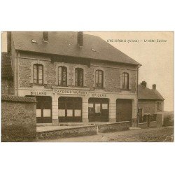 02 SAINTE-CROIX. Hôtel Sollier 1931. Café Billard Epicerie Restaurant
