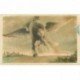 carte postale ancienne FEMMES. Voyage de Cloches ange par Reutlinger 1906
