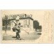 carte postale ancienne 14 VILLERS-SUR-MER. Vieux Pêcheurs de Crevettes et Poissons 1902