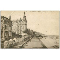 carte postale ancienne 14 VILLERS-SUR-MER. Villa Burgonde