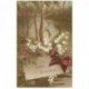 carte postale ancienne FLEURS. Muguet Porte Bonheur