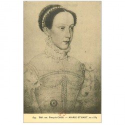 carte postale ancienne Biblothèque Clouet. MARIE STUART