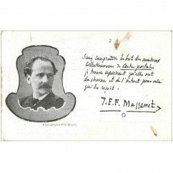 carte postale ancienne CELEBRITES. Compositeur Massenet