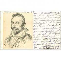 Carte Précurseur 1899. Artistes Peintres. Jean Waverius