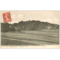 carte postale ancienne 14 VILLERVILLE. Le Manoir 1906