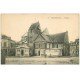 carte postale ancienne 14 VILLERVILLE. L'Eglise et Café