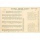 carte postale ancienne PARTITIONS PAROLES ET MUSIQUES. Botrel dors mon Gas