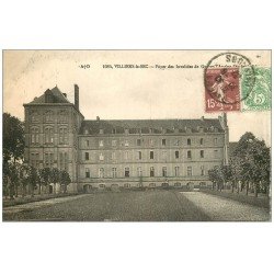 carte postale ancienne 14 VILLIERS-LE-SEC. Foyer des Invalides 1932