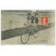 carte postale ancienne Sports Cyclisme et Vélo. FRIOL. Sprinter Français 1912. Carte écrite par PATHIER
